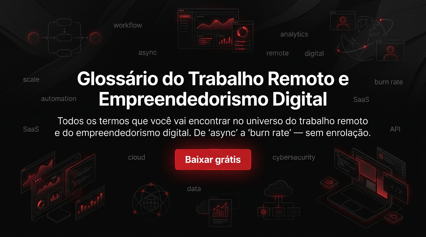 Glossário do Trabalho Remoto e Empreendedorismo Digital