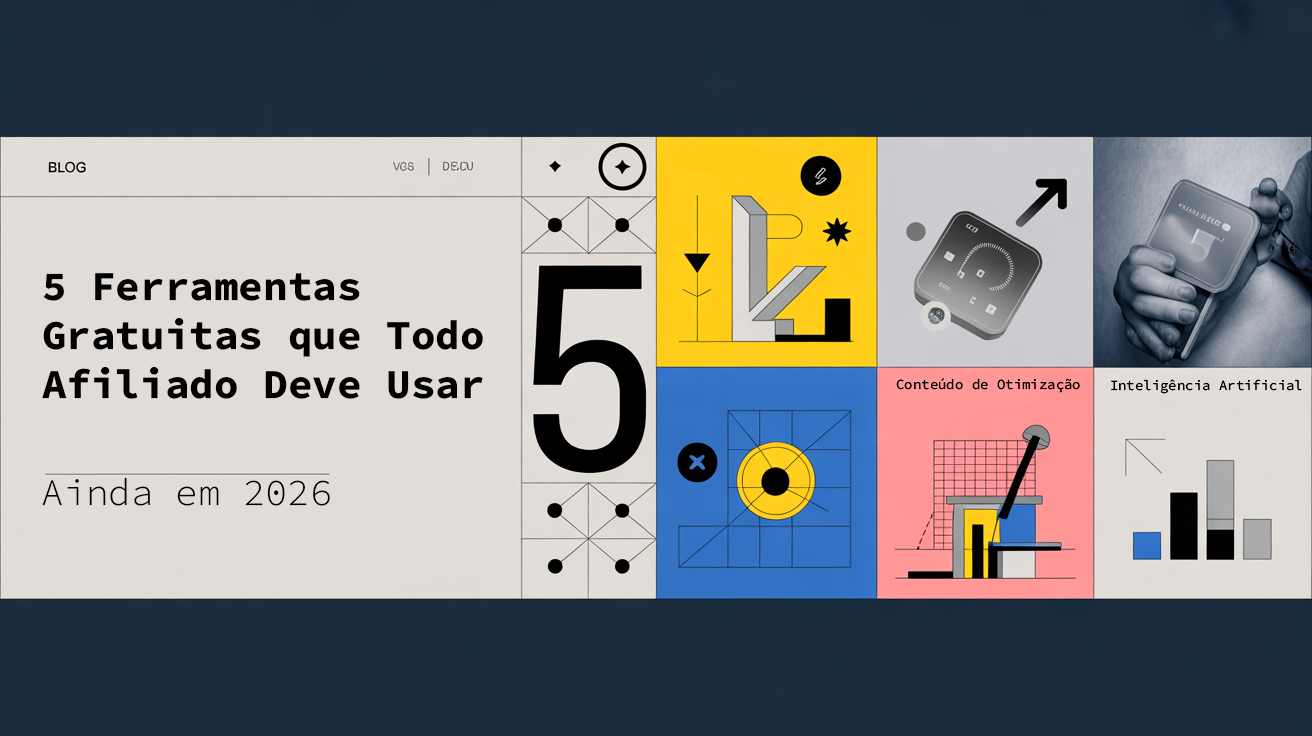 5 ferramentas gratuitas que todo afiliado deve usar no segundo semestre de 2026