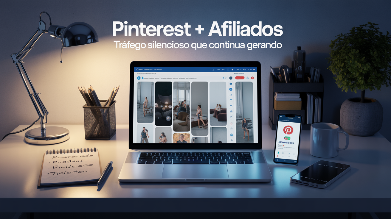 Pinterest para Afiliados em 2026: Como Gerar Tráfego Passivo que Converte