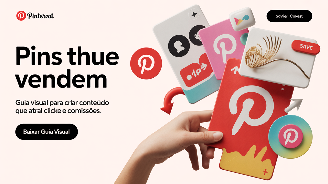 Guia Visual: Pins que Vendem — Atraia Cliques e Comissões no Pinterest