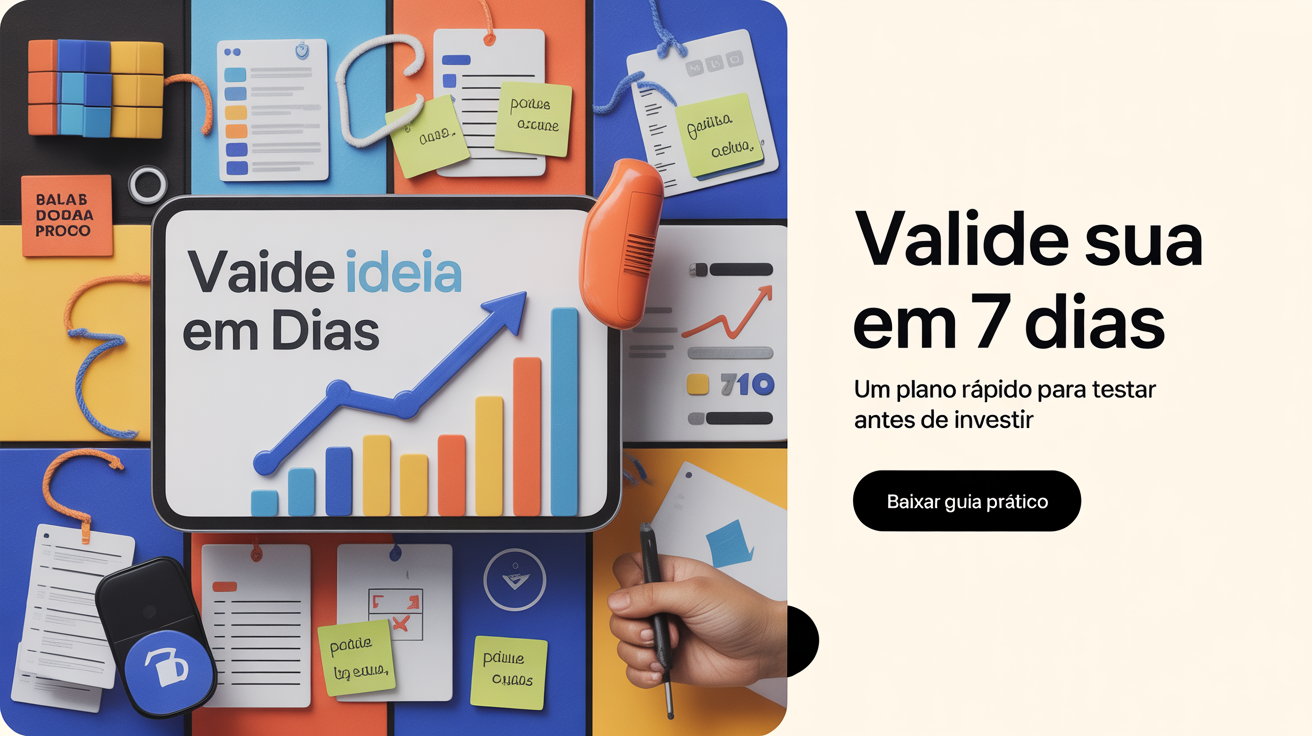 Valide Sua Ideia em 7 Dias — Um Plano Rápido para Testar Antes de Investir