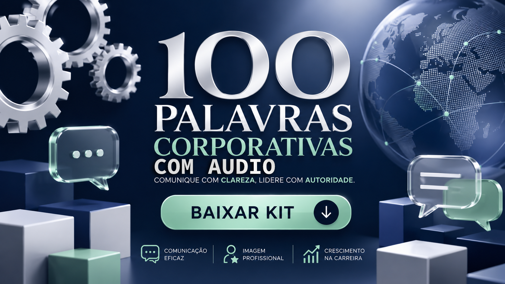 100 Palavras Corporativas em Inglês + Áudios de Pronúncia